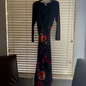 Black Floral Dress